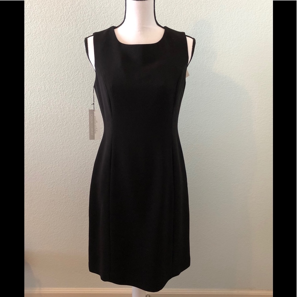 Casual Corner Black Shift Dress NWT / Vintage